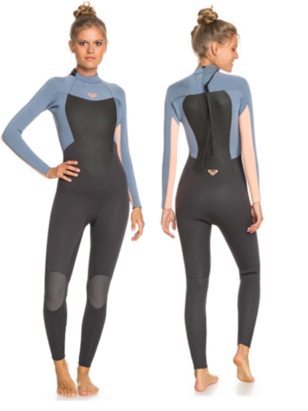 ROXY 3/2 MM PROLOGUE BACK ZIP WETSUIT FOR WOMEN Size 4
